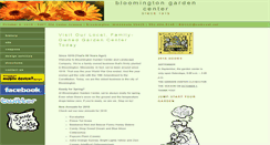 Desktop Screenshot of bloomingtongardencenter.com